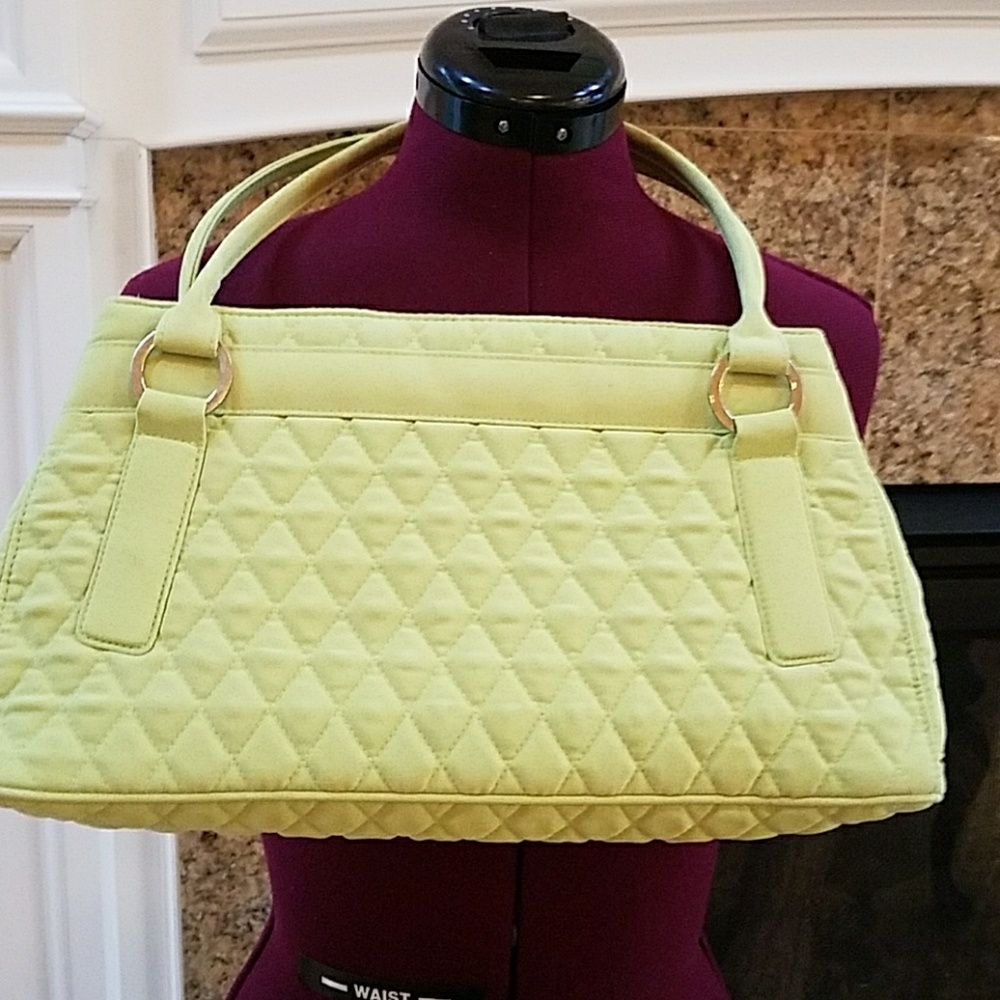 Vera Bradley Lime Green Handbag